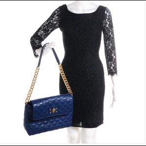 MARC JACOBS Quilted XL Single Navy